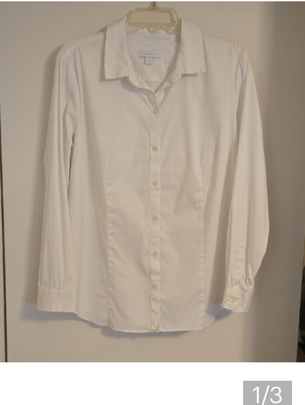 Charter Club White Button Down Shirt